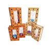 Wooden Illuminated Hourglass