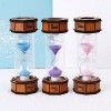 Illuminated Decorative Wooden Hourglass