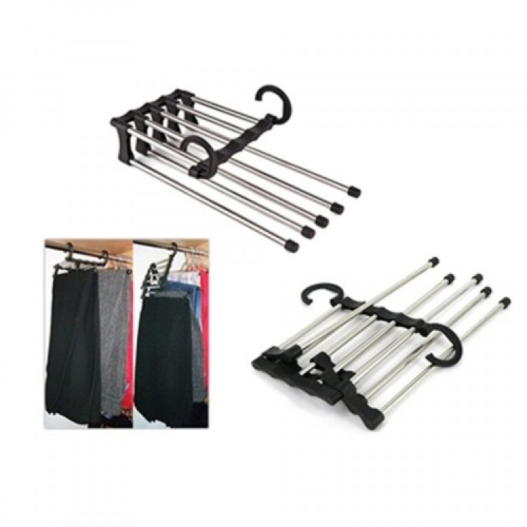 Movable Trouser Hanger 5 in 1 Movable Trouser Hanger 5 in 1