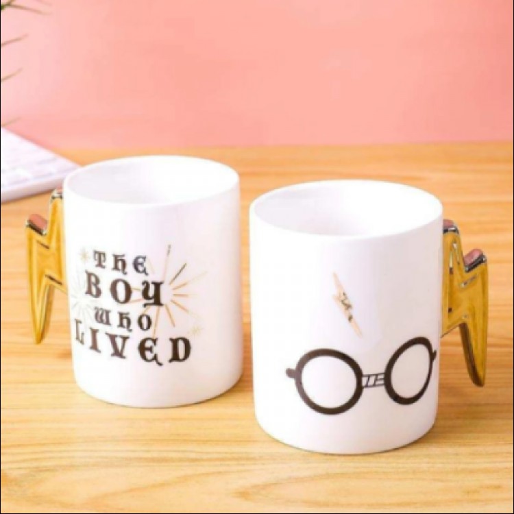 HP Glasses Lightning Design Mug
