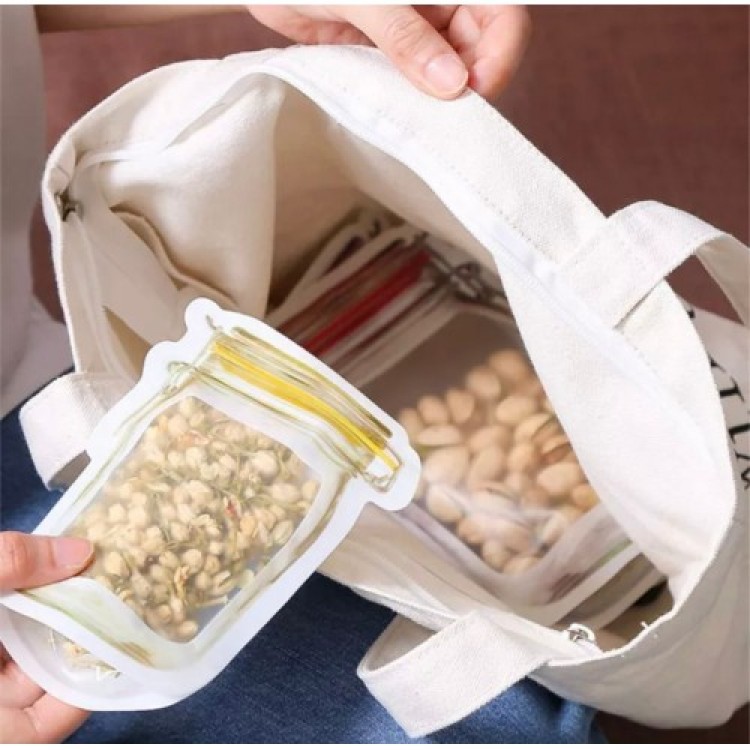 Jar-looking Storage Bag Set