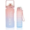 Motivational Water Bottle Set 2000 ml. And 900 ml.