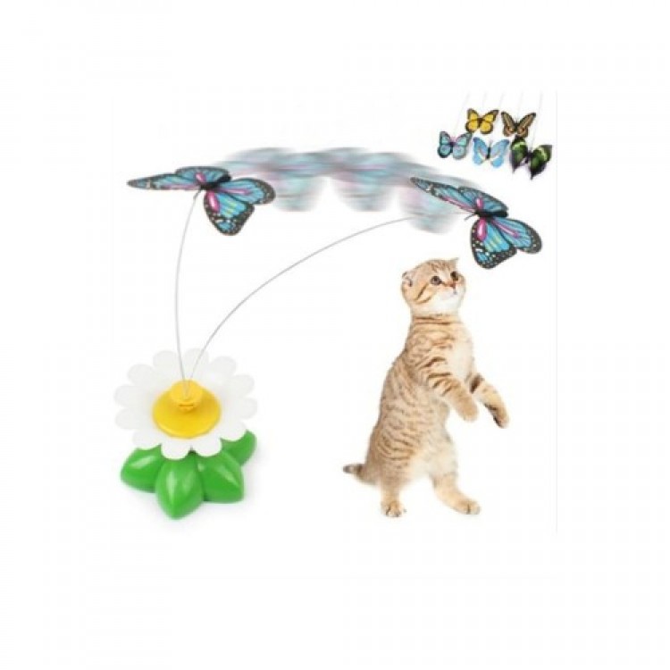 Movable Battery-Operated Butterfly Cat Toy Movable Battery-Operated Butterfly Cat Toy