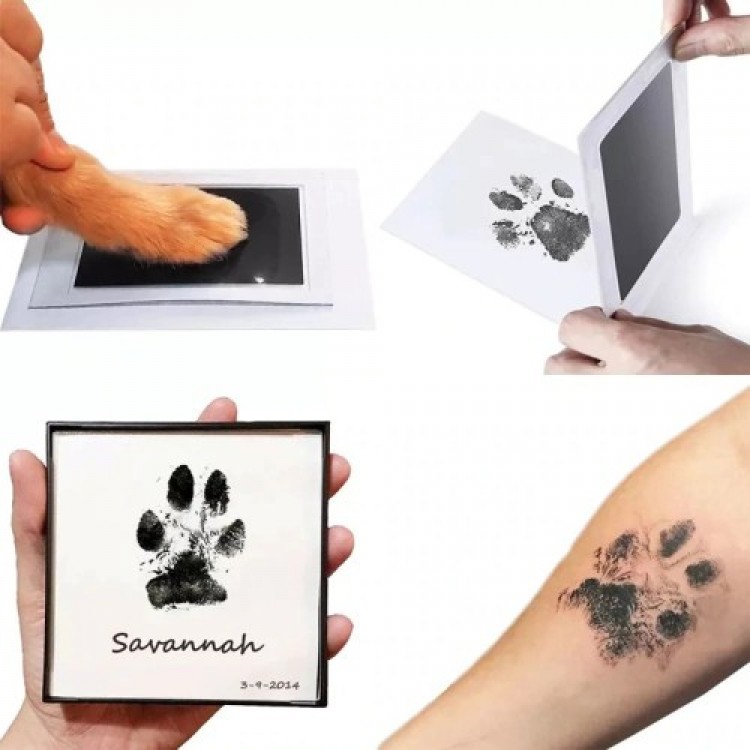 Cat Dog Paw Print Photo Frame Set Cat Dog Paw Print Photo Frame Set