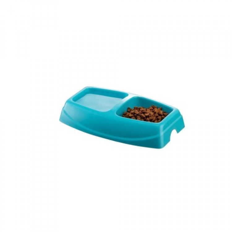 Mikopet Double Small Food Bowl