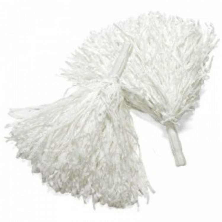 White Color Show Pompom Double White Color Show Pompom Double