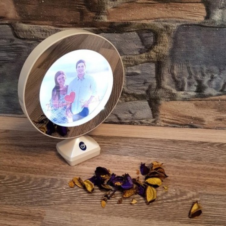 LED-Lit Magic Mirror Frame