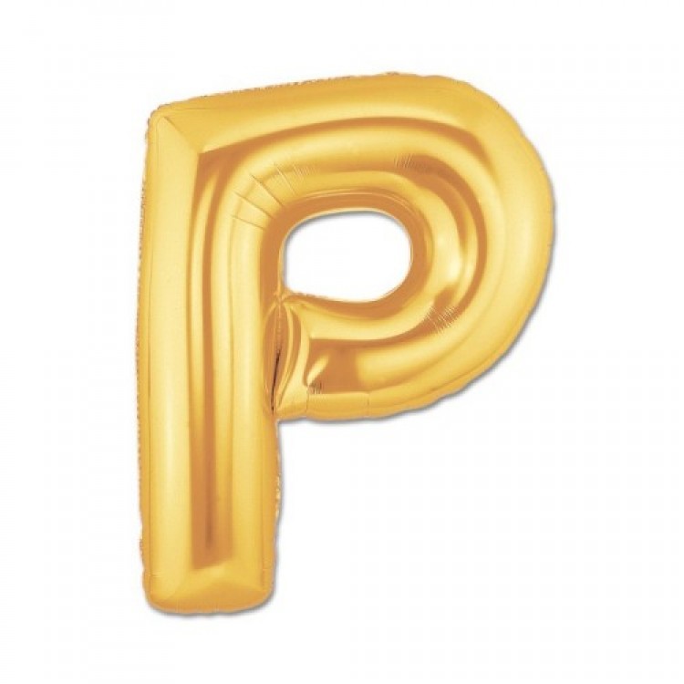 Gold Foil Letter Balloon