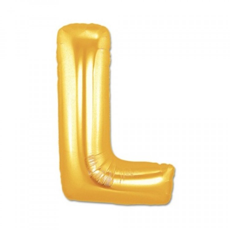 Gold Foil Letter Balloon 1 Meter