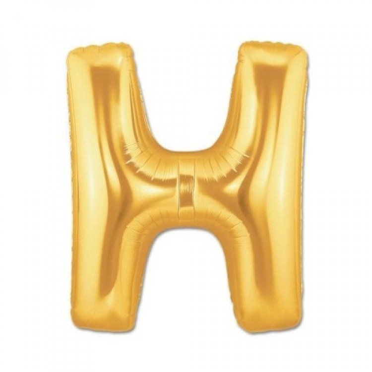 Gold Foil Letter Balloon