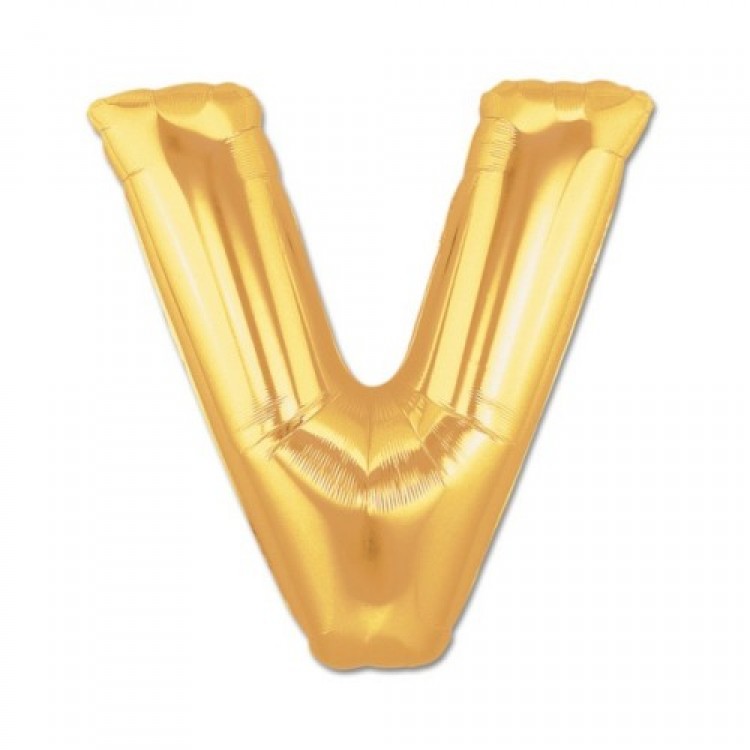 Gold Foil Letter Balloon 1 Meter Gold Foil Letter Balloon 1 Meter
