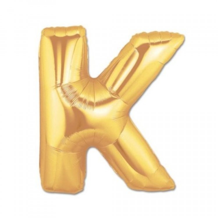 Gold Foil Letter Balloon