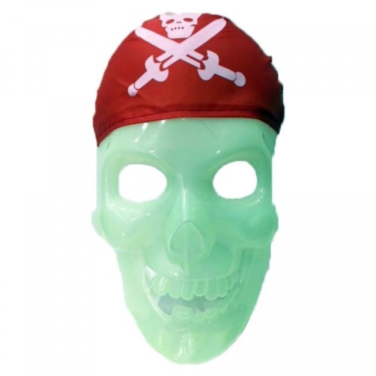 Fluorescent Pirate Mask