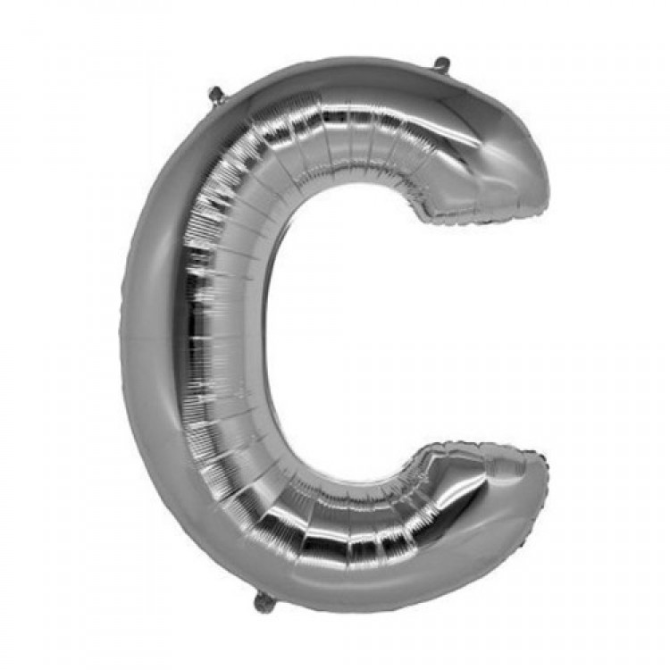 Silver Foil Balloon 1 Meter Silver Foil Balloon 1 Meter