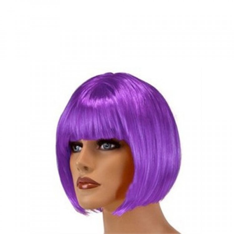 Short Purple Wig Hair Short Purple Wig Hair