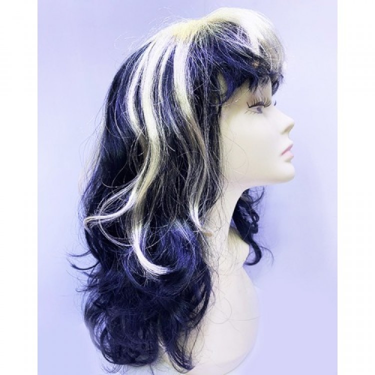 Black and Yellow Party Wig Black and Yellow Party Wig