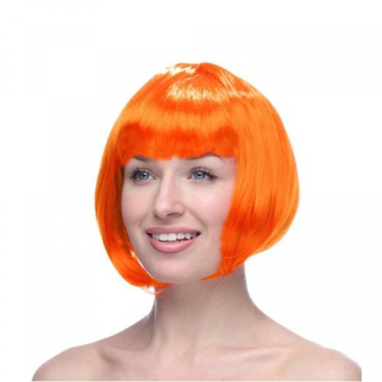 Orange Wig Hair