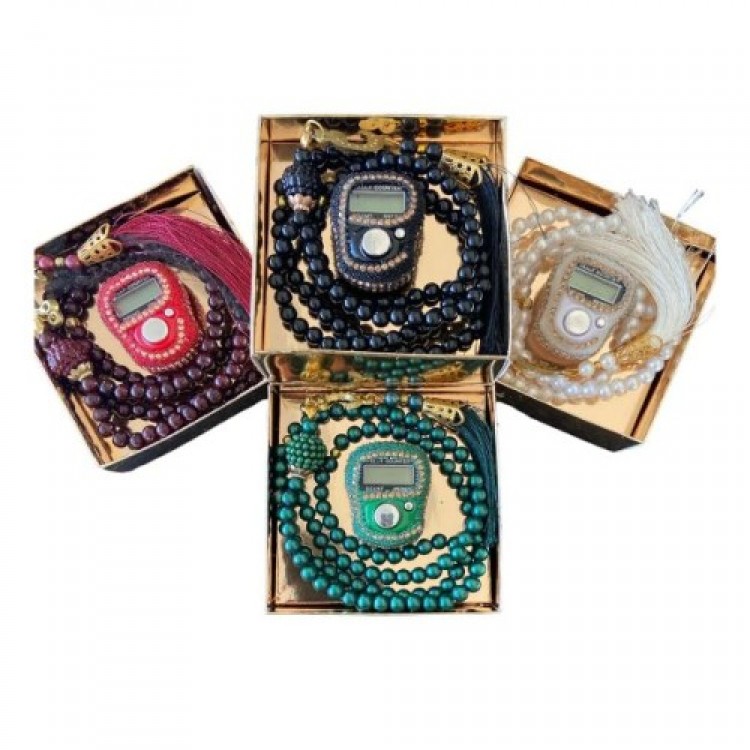 Stone Zikirmatic Prayer Beads Set Stone Zikirmatic Prayer Beads Set