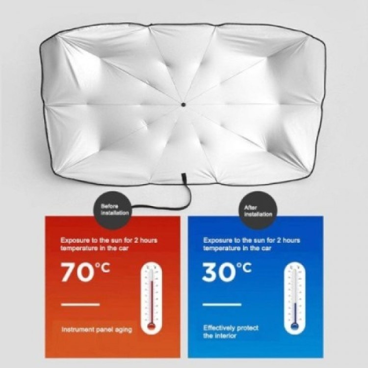 In-Car Windshield Sunshade