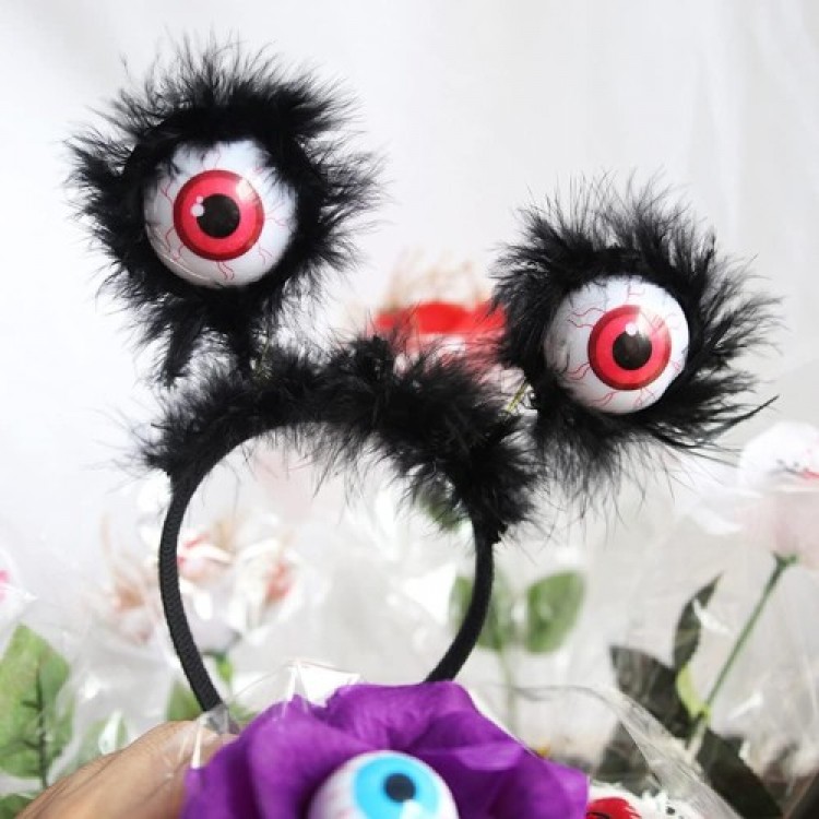 Halloween Otris Swinging Eyed Party Crown