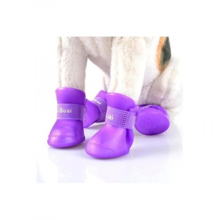 Silicone Cat and Dog Shoes