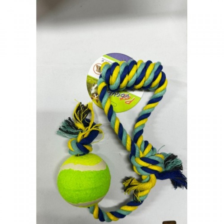 Rope Dog Toy Ball