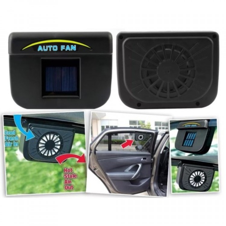 Auto Cool Solar-Powered Car Cooler Auto Cool Solar-Powered Car Cooler