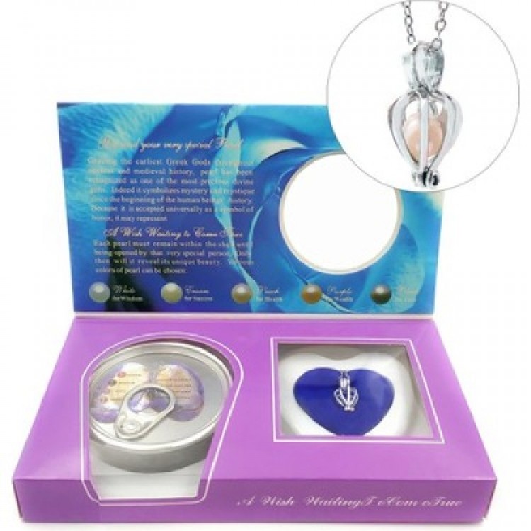 Real Pearl Necklace Inside an Oyster