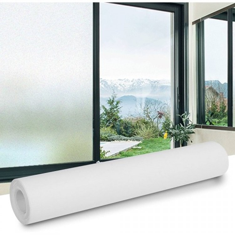 UV-Blocking Frosted Glass Film 5 Meters x 60 Centimeters