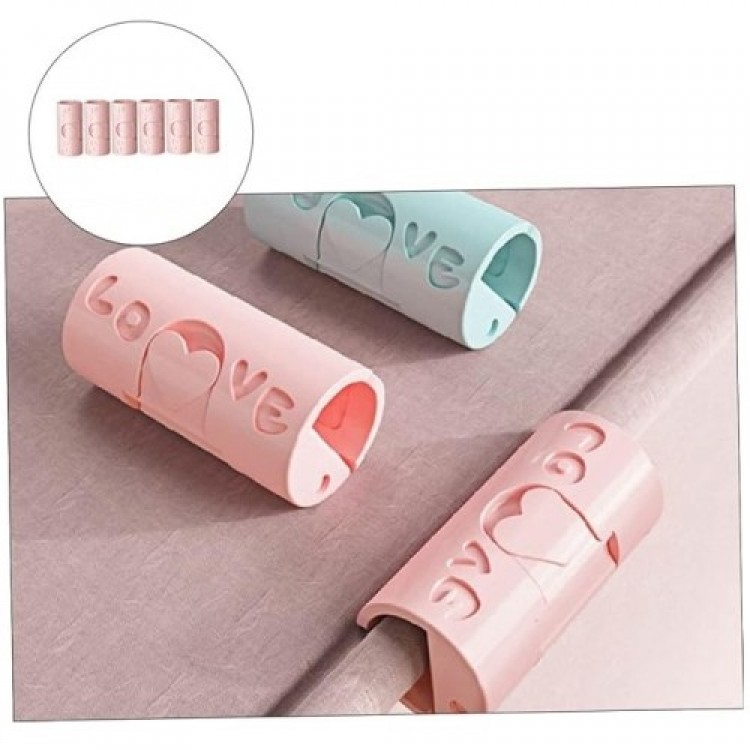 Multi-Purpose Bedding Fastening Clip, 6 Pieces Multi-Purpose Bedding Fastening Clip, 6 Pieces