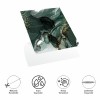 DecoHandy PVC Wall Tile 30x30cm 4-Pack - Emerald 0.36m²