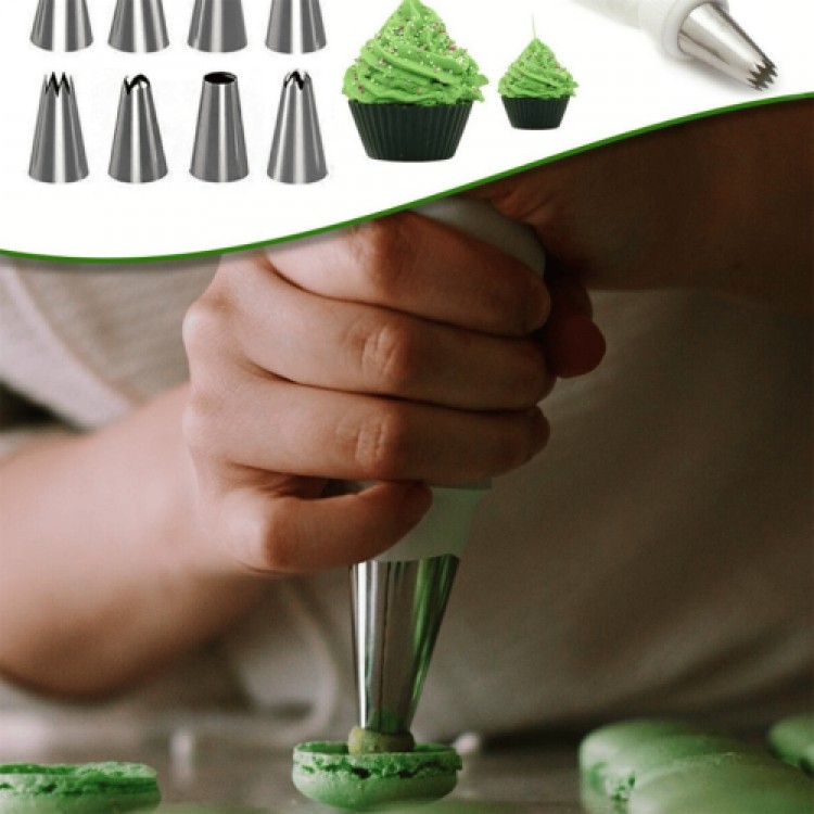 10-Piece Whipped Cream Dispenser Set 10-Piece Whipped Cream Dispenser Set