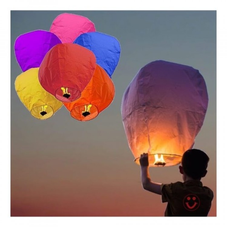 Wish Lantern Night Sky Wish Balloon