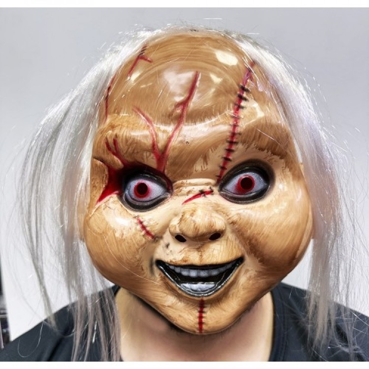 White-Haired Chucky Mask White-Haired Chucky Mask