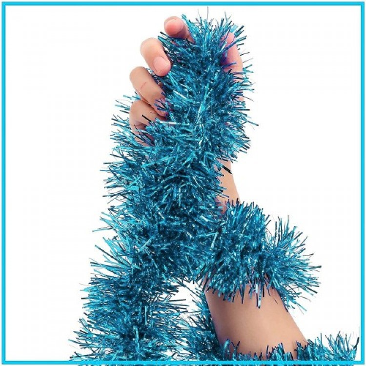 Glitter Party Decoration 2 Meters Blue