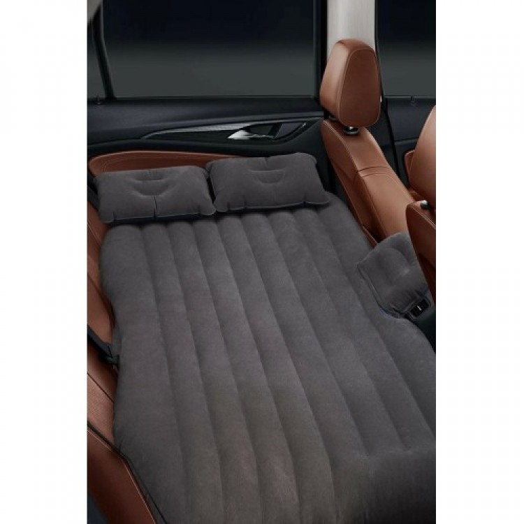 In-Car Inflatable Mattress Car and Camping Mattress Bag Electric Pump Repair Kit and Pillow Mattress Set