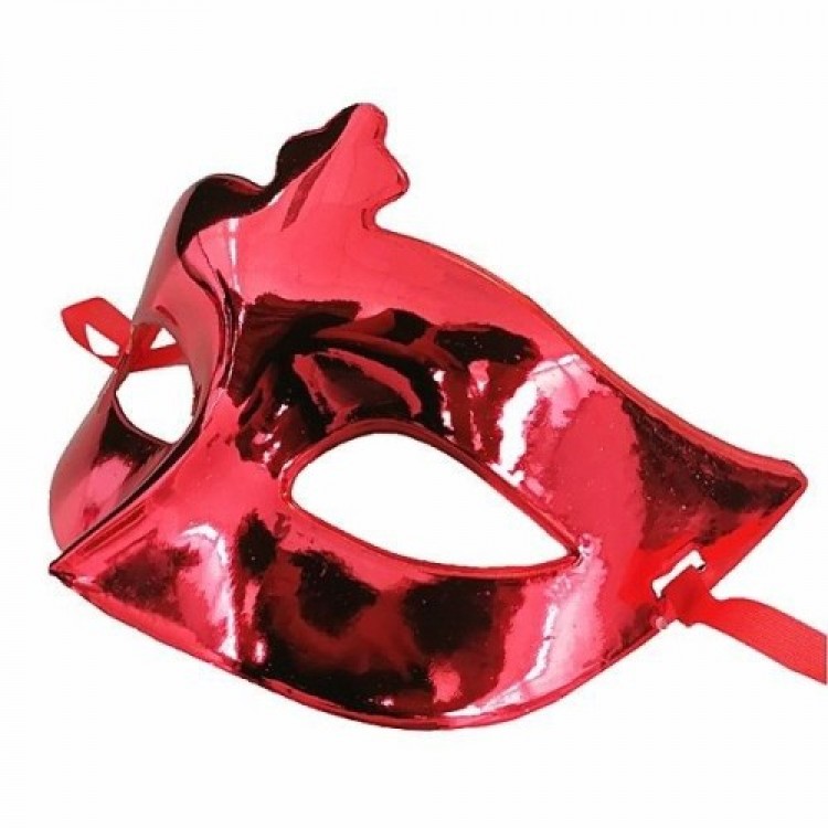 Red Color Bright Ball Mask