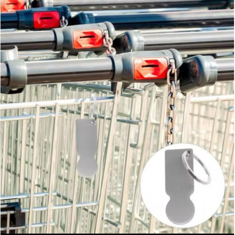 Practical Shopping Cart Key Holder