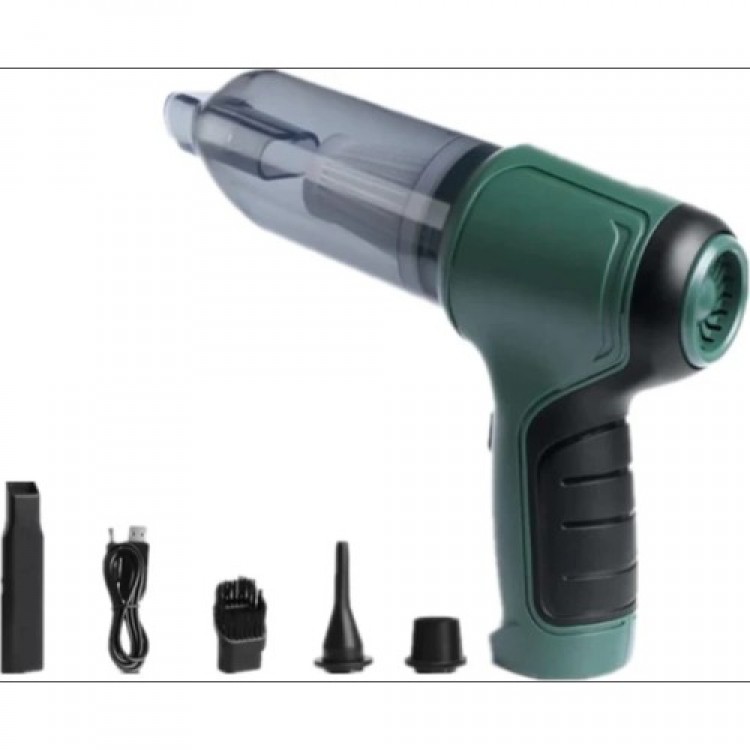 Multi-Functional Rechargeable 5-Piece Car Vacuum Cleaner