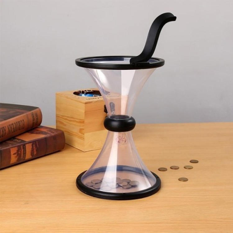 Funnel-Shaped Piggy Bank Funnel-Shaped Piggy Bank