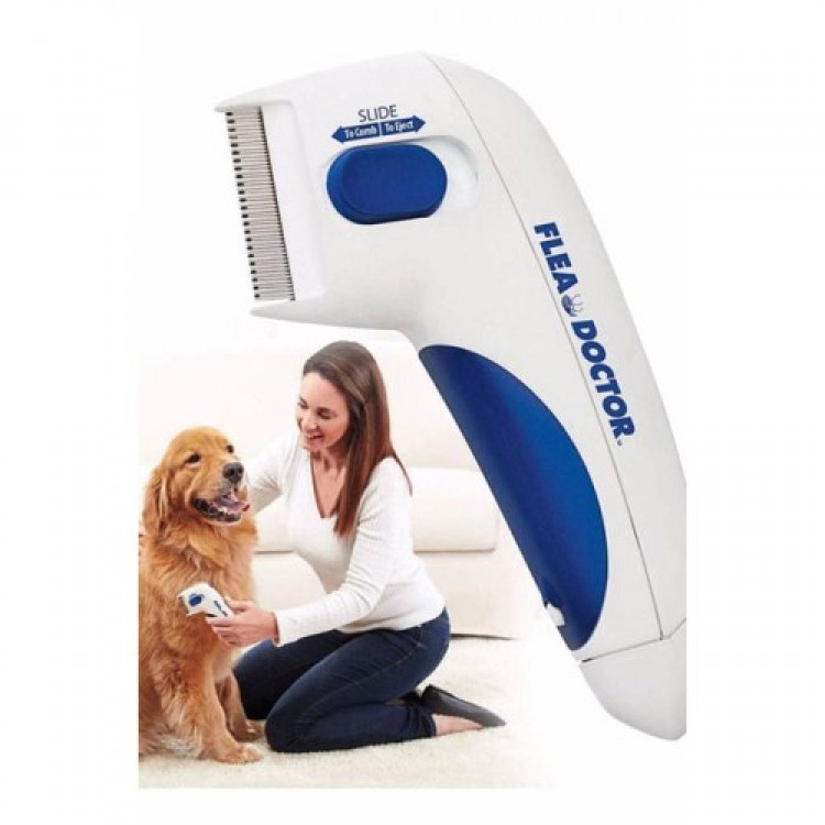 Flea Doctor Battery-Operated Flea Comb for Cats and Dogs Flea Doctor Battery-Operated Flea Comb for Cats and Dogs