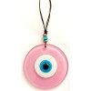 Pink Glass Evil Eye Beaded Handmade Special Design Wall Decoration Gift Item