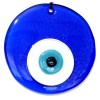 Transparent Blue Handmade Glass Evil Eye Wall Decoration Gift Item