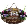 Owl Family Welcome Door Decoration