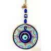 Gilded Double Stone Evil Eye Beaded Colorful Wall Decoration