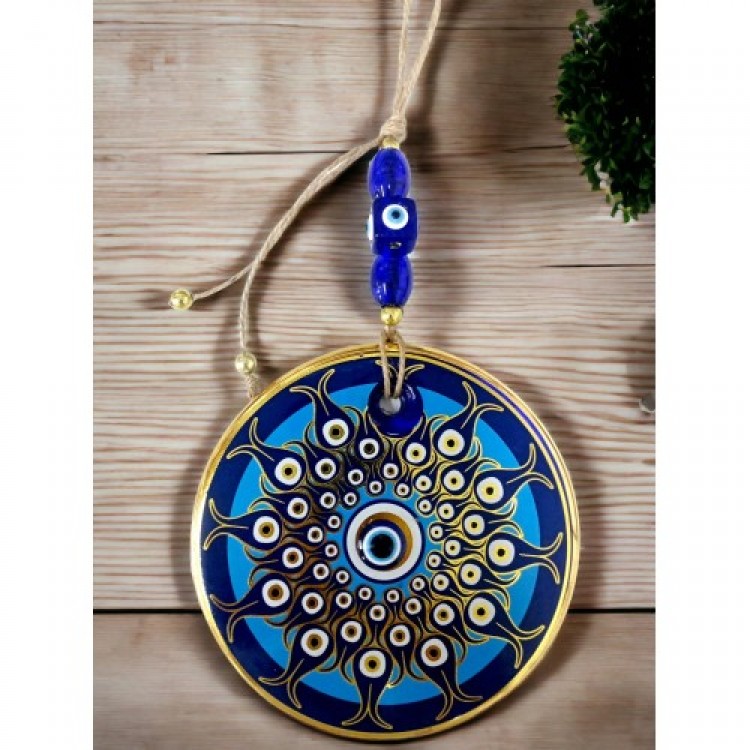 Decorative Pattern Nazar Beaded Wall Decoration Glass Wall Decoration