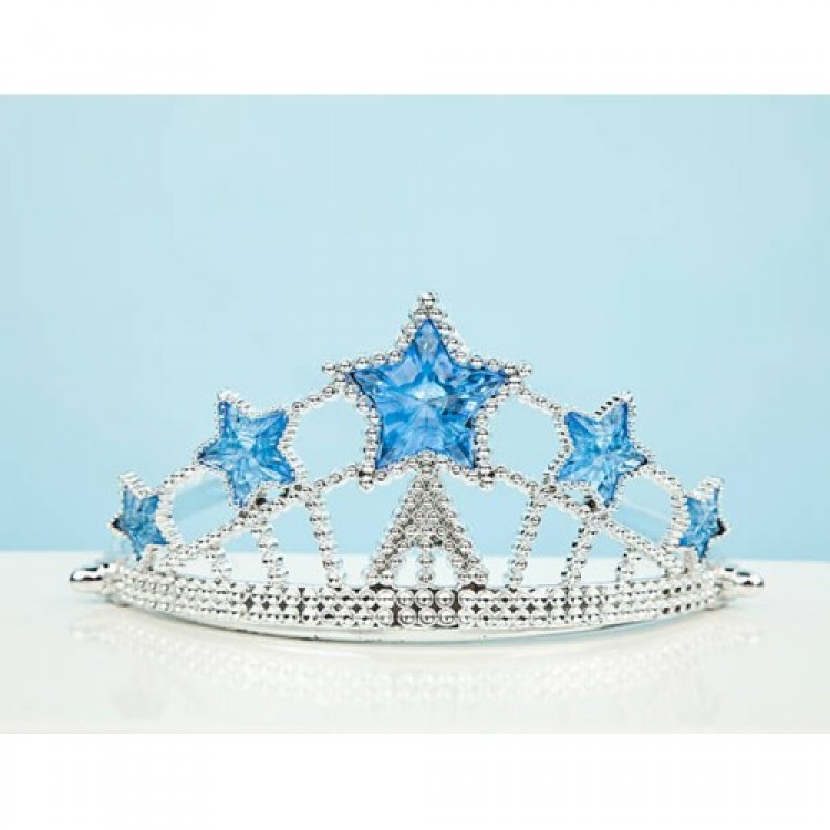 Plastic Queen Princess Crown Kids Size