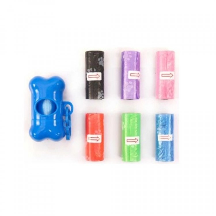 Dog Poop Bag Set 5+1