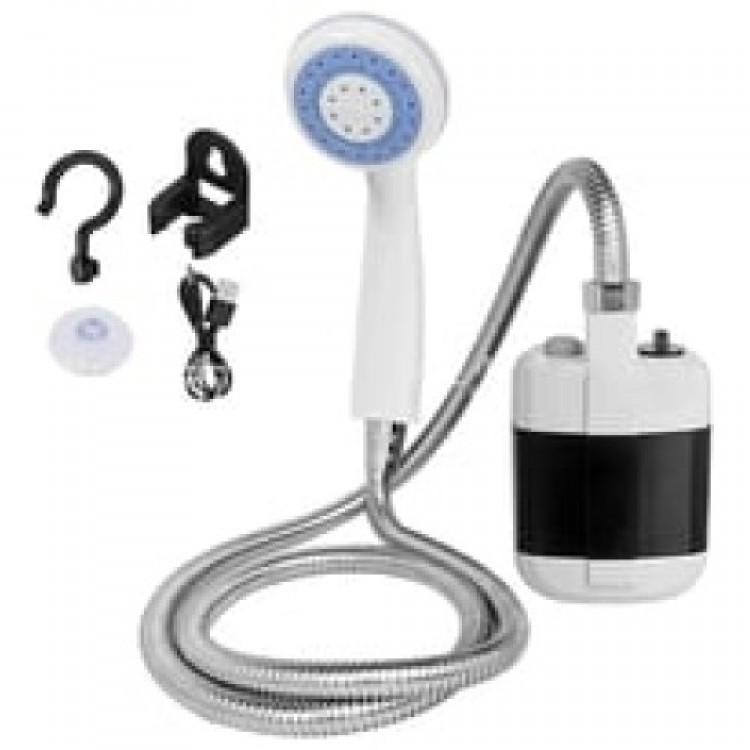 Portable Shower Set – Pump-Operated and Rechargeable