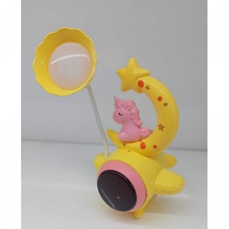 Children's Room Moon and Unicorn Pattern Night Light